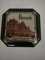 Vintage Harrods snoeptrommeltje, Verzamelen, Blikken, Ophalen of Verzenden, Gebruikt, Koek(jes), Overige merken