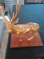 Mooi goud kleurig hert, Diversen, Kerst, Ophalen, Nieuw
