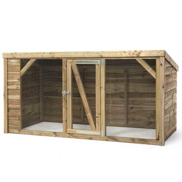 Voldux Houten Kippenren Brit beschikbaar voor biedingen