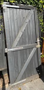 Schutting poort 1,90x0,93 m, Tuin en Terras, Tuinpoorten, Ophalen, Gebruikt, Hout, 150 tot 200 cm
