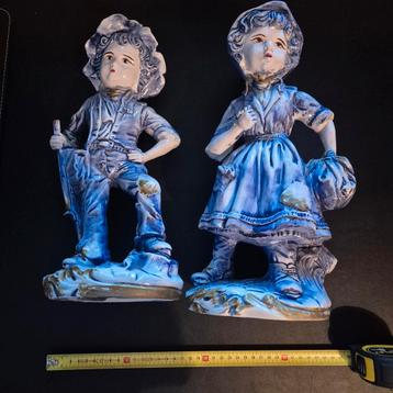 Set van 2 schattige beeldjes  beschikbaar voor biedingen