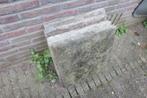 4 zware stoeptegels (bv voor parasol voet), Tuin en Terras, Tegels en Klinkers, Ophalen, Gebruikt, Minder dan 5 m², Beton