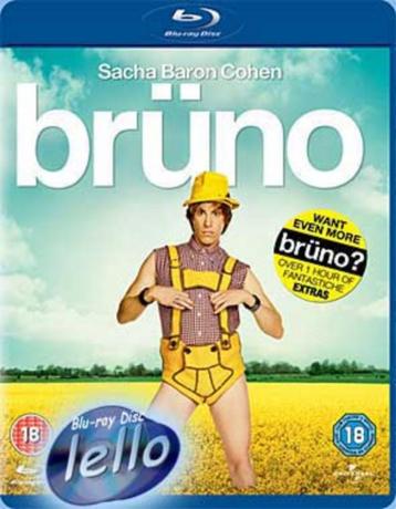 Blu-ray: Bruno (2009 Sacha Baron Cohen), nieuw, UK, niet NLO beschikbaar voor biedingen