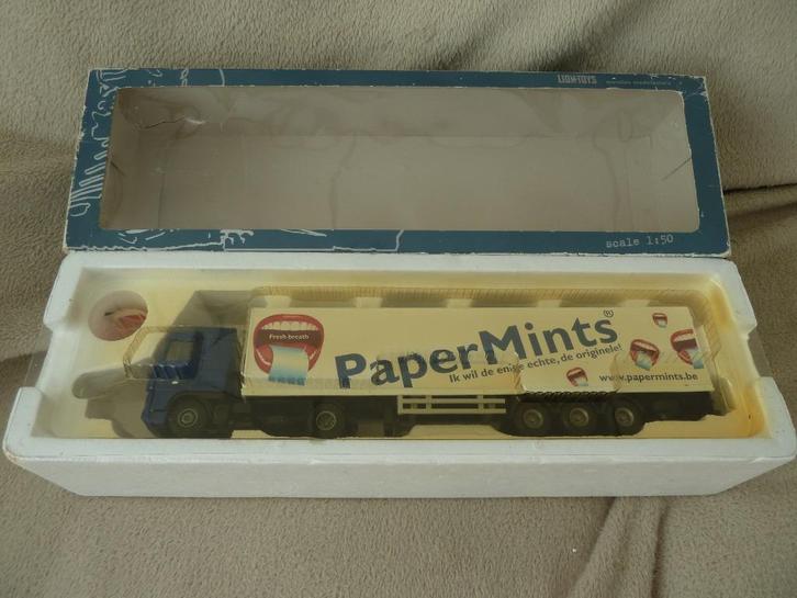 LION TOYS:  >>>>>PAPERMINTS<<<<< MINT/BOXED, Hobby en Vrije tijd, Modelauto's | 1:50, Nieuw, Bus of Vrachtwagen, Lion Toys, Ophalen of Verzenden