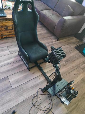 Fanatec DD 8nm met playseat en upgrade beschikbaar voor biedingen