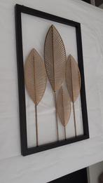 Wandecoratie zwart / goudkleur, Ophalen of Verzenden, Nieuw