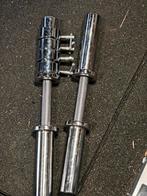 Olympic Dumbell Set, Ophalen of Verzenden, Gebruikt, Rug, Dumbbell