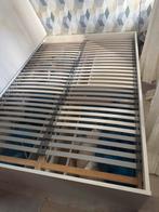 Ikea bed met opbergruimte, Huis en Inrichting, Slaapkamer | Bedden, Wit, Tweepersoons, Zo goed als nieuw, Hout