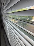 Pvc houtlook jaloezien parelwit nerf, 100 tot 150 cm, Wit, Ophalen of Verzenden, Zo goed als nieuw