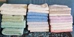 24 Handdoeken lichte kleuren, Ophalen of Verzenden, Zo goed als nieuw, Overige kleuren, Handdoek
