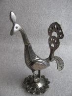 Metalen Vogel / Pauw - Beweegbare Vleugel & afneembaar Hoofd, Antiek en Kunst, Verzenden