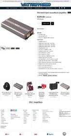 DLS 610CCI500 monoblok versterker, Auto diversen, Autospeakers, Info@optimount.nl, Nieuw, Ophalen of Verzenden, Anholtseweg 48A 7091 HB DINXPERLO