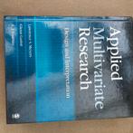 applied multivariate research, Ophalen of Verzenden, Zo goed als nieuw, WO