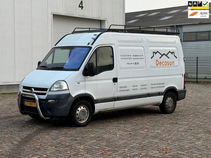 Opel Movano 2.5 CDTI L2H2, Auto's, Bestelauto's, Bedrijf, Te koop, ABS, Airconditioning, Centrale vergrendeling, Elektrische buitenspiegels
