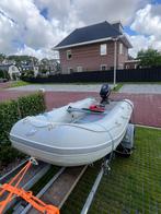 Quicksilver rubberboot 3.40m + 6pk 4-takt motor, Watersport en Boten, Ophalen, Quicksilver, Gebruikt, Hout