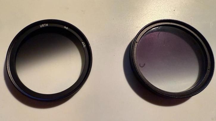 46 mm Tiffen filters ND Grad - Soft Edge-voor Landschapen, Audio, Tv en Foto, Fotografie | Filters, Zo goed als nieuw, Overige typen