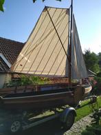 Houten Friese schouw  VERKOCHT, Watersport en Boten, Gebruikt, Tot 6 meter, Hout, Ophalen