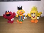 Sesamstraat knuffeltjes / sleutelhangers Elmo Ernie BigBird, Ophalen of Verzenden, Nieuw, Overige typen