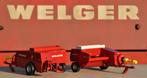 Lely/Welger pers LCN, Hobby en Vrije tijd, Modelauto's | 1:32, Ophalen of Verzenden, Nieuw, Tractor of Landbouw, Overige merken