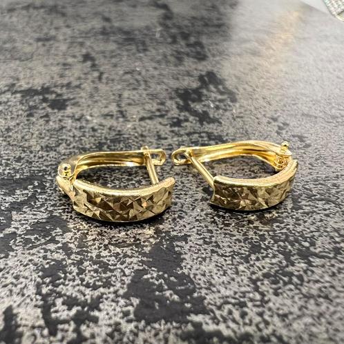 18k gouden oorbellen nieuw, Sieraden, Tassen en Uiterlijk, Oorbellen, Nieuw, Goud, Ophalen of Verzenden
