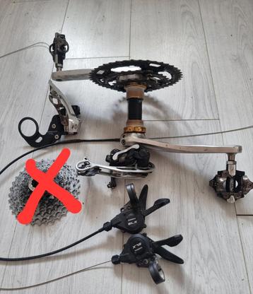 Shimano XT groupset / 3x9 beschikbaar voor biedingen