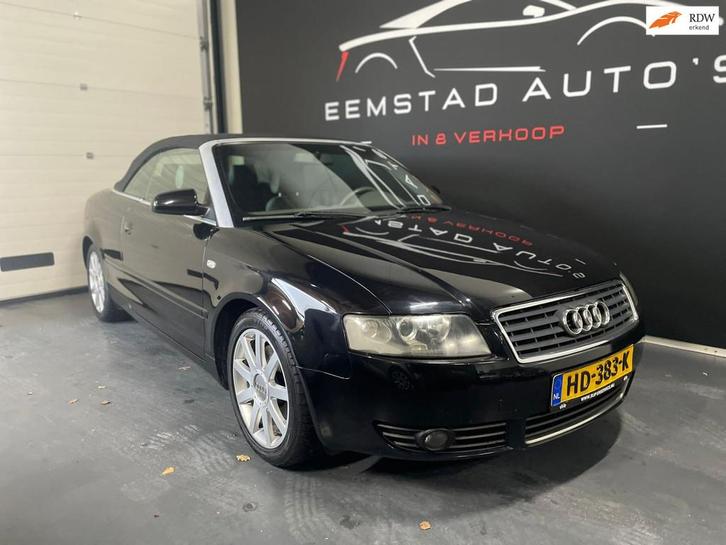 Audi A4 Cabriolet 1.8 Turbo, Auto's, Audi, Bedrijf, Te koop, A4, ABS, Airbags, Airconditioning, Centrale vergrendeling, Climate control