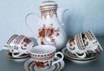 Antieke Koffie Servies Kahla-GDR. Nieuw., Antiek en Kunst, Curiosa en Brocante, Verzenden