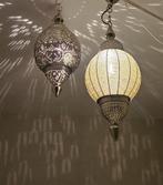 2 marokkaans / oosterse lampen te koop  filigrain, Ophalen of Verzenden, Zo goed als nieuw