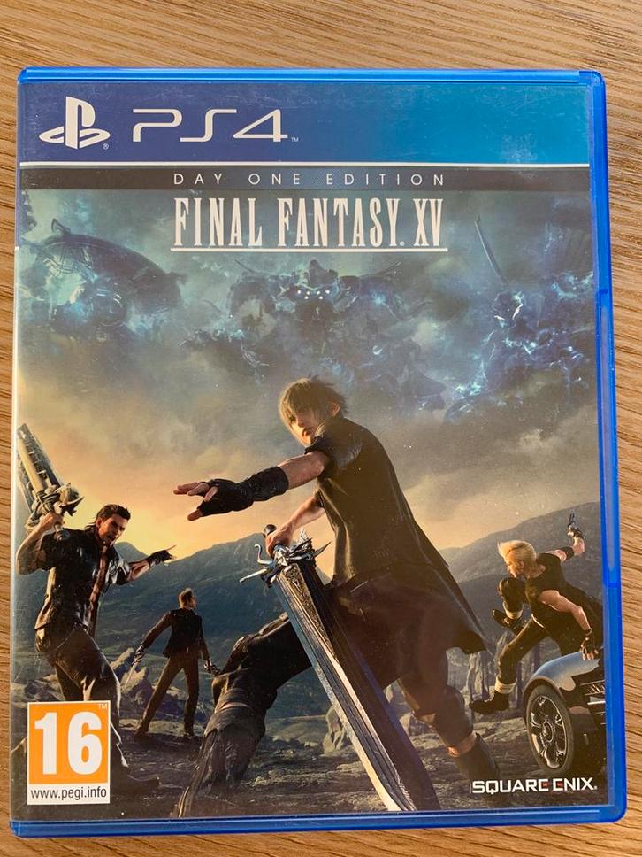 Te koop - Final Fantasy XV, day one edition - PlayStation 4, Spelcomputers en Games, Games | Sony PlayStation 4, Zo goed als nieuw