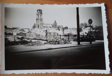 wo II bombardement 1940 Rotterdam echte foto beschikbaar voor biedingen