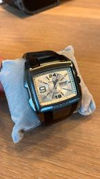 Diesel horloge bruin, Ophalen of Verzenden, Zo goed als nieuw, Bruin, Leer