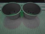 Gratis 2 plantenbakken, Kunststof, Minder dan 30 cm, Minder dan 60 cm, Rond