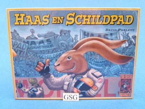 Haas en schildpad nr. 999-HAA01-01 (Nieuw), Hobby en Vrije tijd, Gezelschapsspellen | Bordspellen, Nieuw, Ophalen of Verzenden