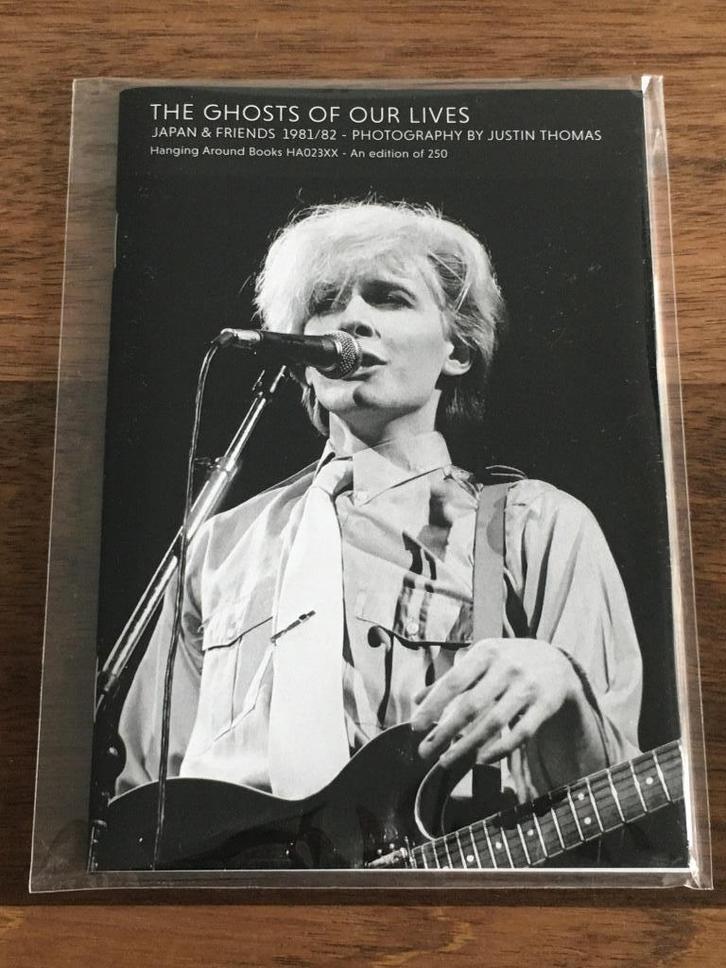 Fotoboekje Japan Ghosts Of Our Lives NIEUW Sylvian Karn, Boeken, Muziek, Nieuw, Artiest, Ophalen of Verzenden