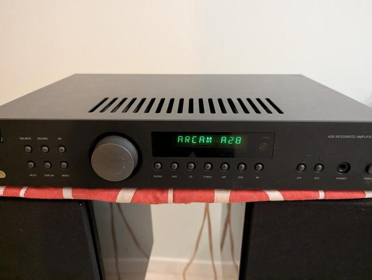 Arcam FMJ A28 Audiofiele versterker, Audio, Tv en Foto, Versterkers en Receivers, Gebruikt, Stereo, 120 watt of meer, Overige merken