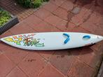 Surfplank Ten Cate Fury, Watersport en Boten, Ophalen, 250 tot 300 cm, Gebruikt, Met vin(nen)