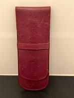 Cartier Pen Etui Vintage Bordeaux Rood, Verzamelen, Pennenverzamelingen, Ophalen of Verzenden, Gebruikt, Overige typen, Overige merken