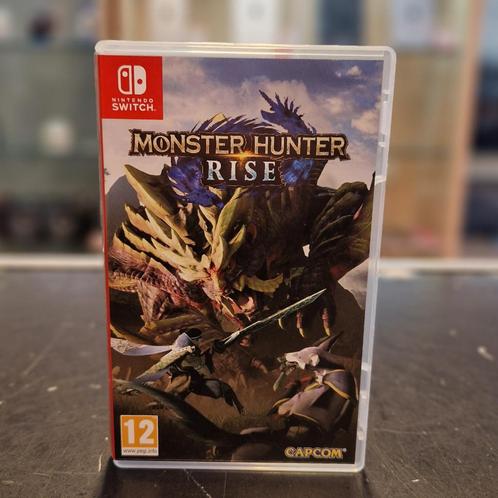 Monster Hunter Rise Nintendo Switch Game - In Nette Staat, Spelcomputers en Games, Spelcomputers | Nintendo Switch, Zo goed als nieuw