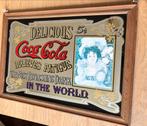 Coca Cola spiegel vintage, Ophalen, Rechthoekig, Minder dan 50 cm, Minder dan 100 cm