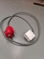 8 stuks contra 32 amp stekkers met verdeeldoos, Doe-het-zelf en Verbouw, Elektra en Kabels, Ophalen, Nieuw, Kabel of Snoer