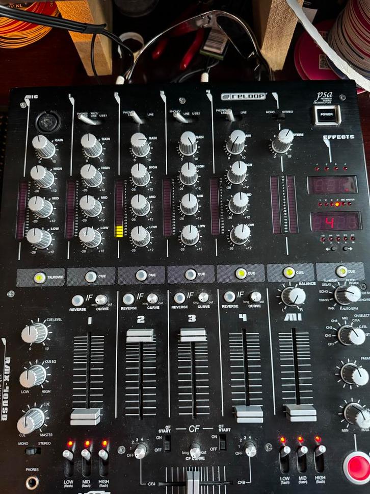 Reloop RMX-40 USB Mixer, Muziek en Instrumenten, Dj-sets en Draaitafels, Zo goed als nieuw, Dj-set, Reloop, Ophalen of Verzenden