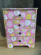 Stoffen ladenkastje, Antiek en Kunst, Ophalen of Verzenden