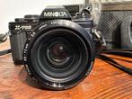 Minolta X700 in koffer met 3 lenzen, Ophalen of Verzenden, Gebruikt, Spiegelreflex, Minolta