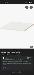 2 x komplement plank pax kast, Ophalen, 50 tot 100 cm, Zo goed als nieuw, Minder dan 100 cm