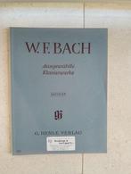 Friedemann Bach Ausgewählte Klavierwerke, Klassiek, Ophalen of Verzenden, Zo goed als nieuw, Artiest of Componist