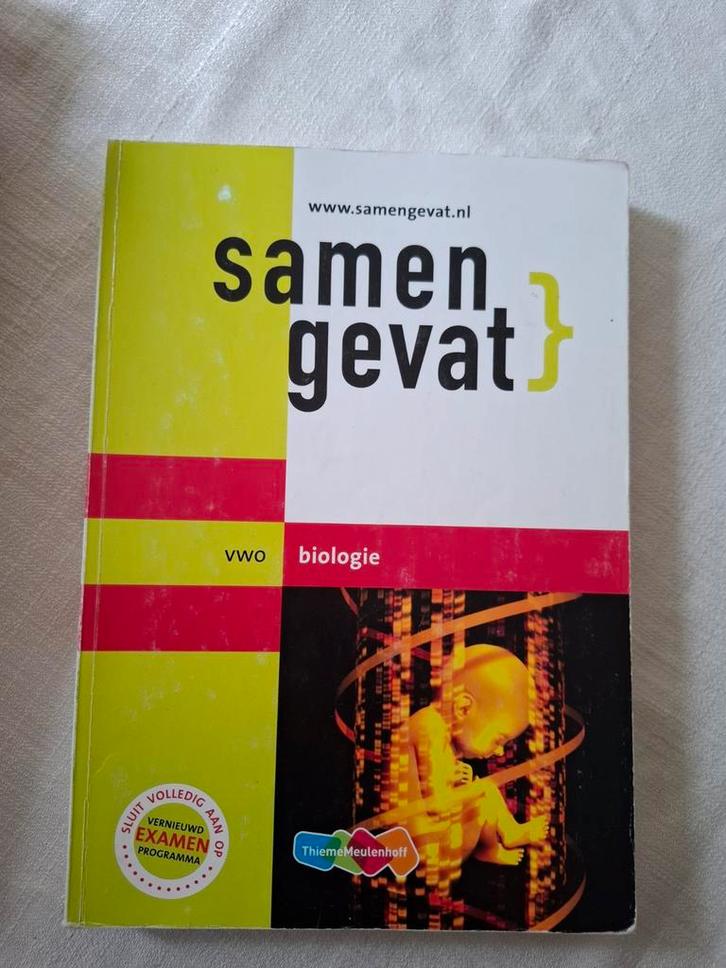 Samengevat Biologie VWO - Samenvatting, Boeken, Studieboeken en Cursussen, Gelezen, Niet van toepassing, Beta, Ophalen of Verzenden