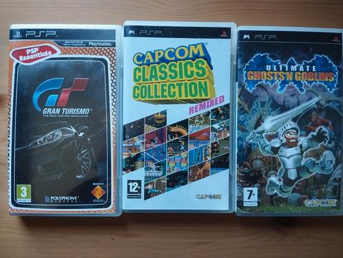 Ultimate G&G, Capccom classics remixed, Gran Turismo zgan, Spelcomputers en Games, Games | Sony PlayStation Portable, Zo goed als nieuw