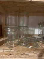 Gratis afhalen: 7 stuks 1 liter vegla weckpotten, Ophalen, Gebruikt, Glas, Overige typen
