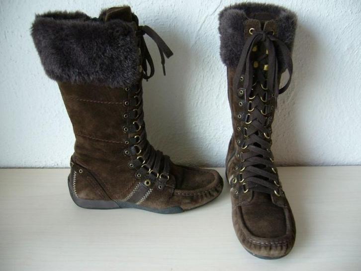Esprit bruine laarzen mt 37 zo goed als nieuw, Kleding | Dames, Schoenen, Zo goed als nieuw, Hoge laarzen, Bruin, Ophalen of Verzenden