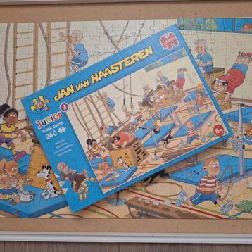 Jan van Haasteren puzzel 240 stukjes Apenkooi Gym Class beschikbaar voor biedingen